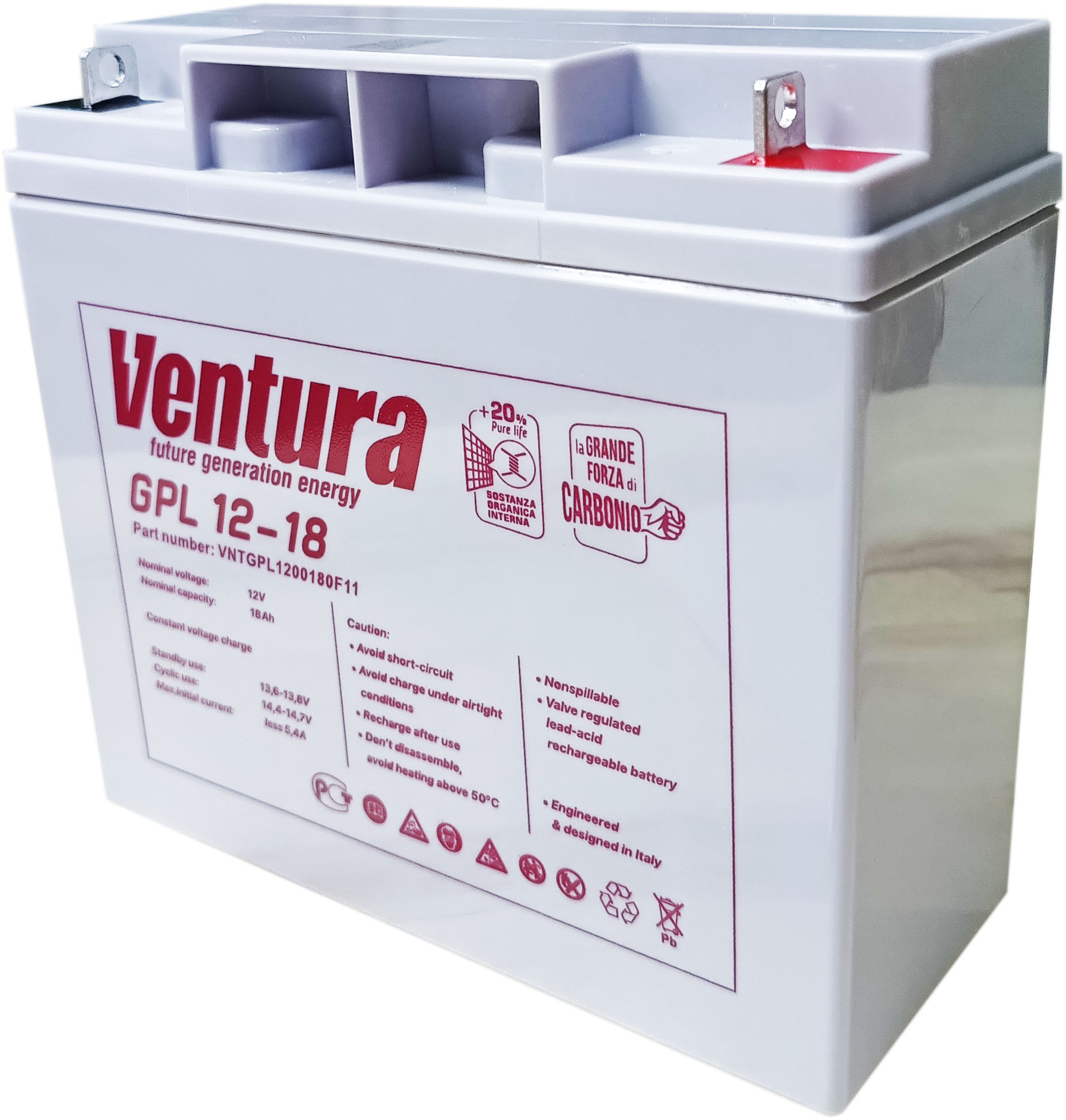 Батарея акумуляторна VENTURA GPL 12-18 (1042424)